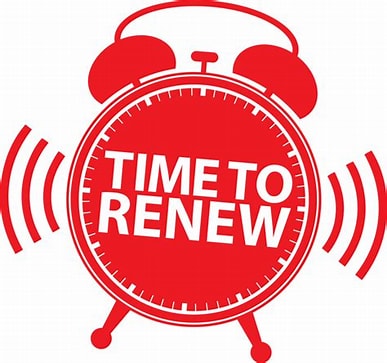 time to renew membership